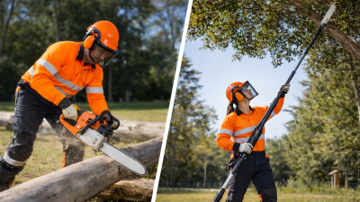 Chainsaw Training,Polesaw Training,Workers training on a chainsaw,workers training on a pole saw,mobile chainsaw and pole saw training